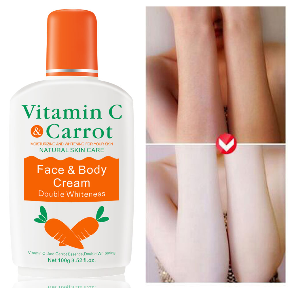 Vitamin C Carrot Bleaching Body Cream