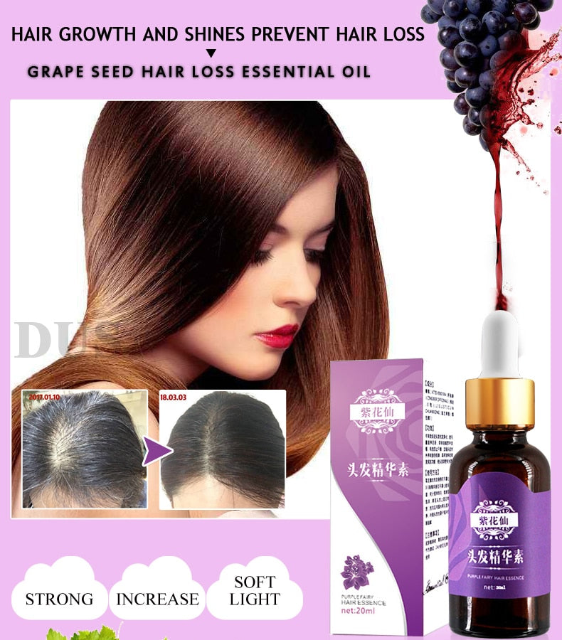 Grape Seed Hair Growth Oils